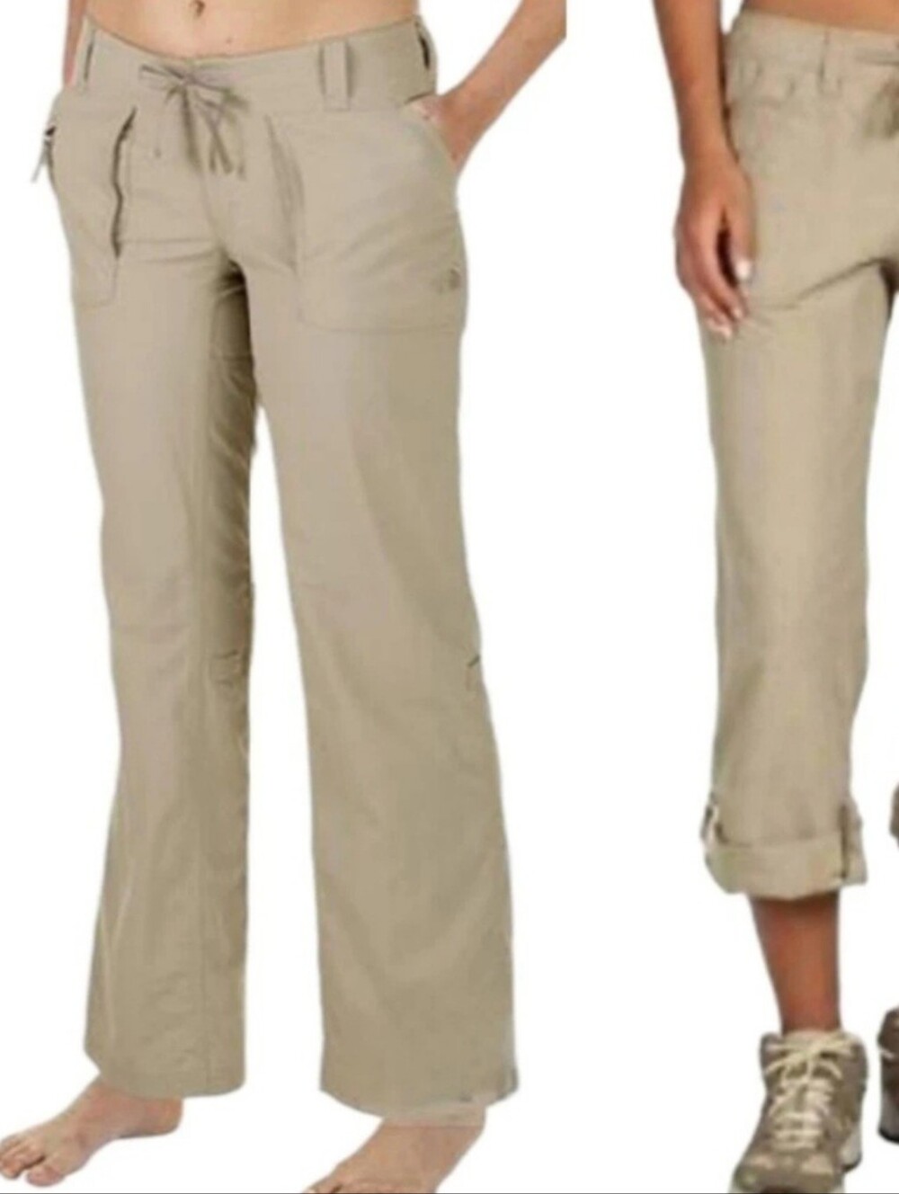 The North Face Horizon Tempest Roll Up Hiking Pants Women Size 12